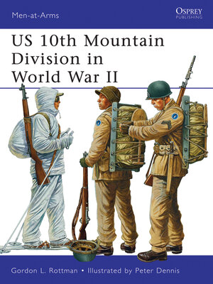 cover image of US 10th Mountain Division in World War II